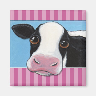 Niedliche wunderliche schwarze u. weiße magnet