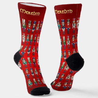 Niedliche Xmas Nutcrackers Socken