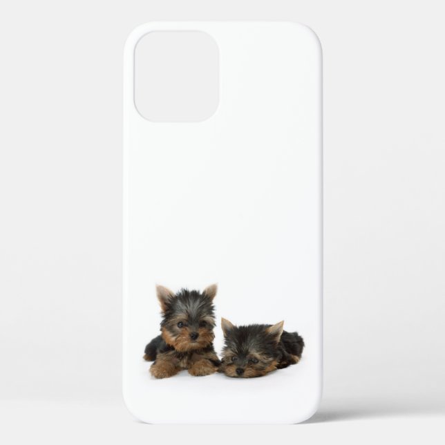 Niedliche Yorkshire Terrier Welpen Case-Mate iPhone Hülle (Rückseite)