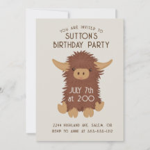 Niedliche, zackige Highland-Kuh-Sitte