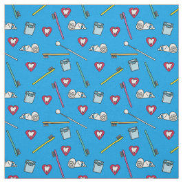 Niedliche Zahnfleischlieferungen Stoff