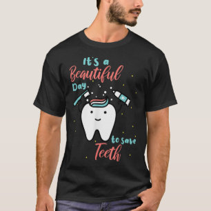 Niedliche Zahnseide Fairy Es ist ein schöner Tag T T-Shirt