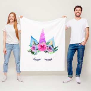 Niedliche Zauberei Fleecedecke