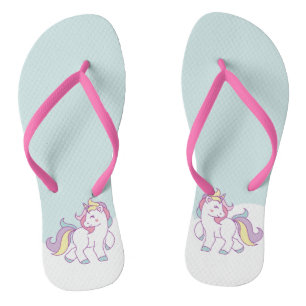 Niedliche Zauberpastel Flip Flops