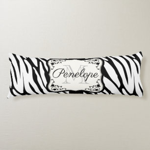 Niedliche Zebra Print Seitenschläferkissen