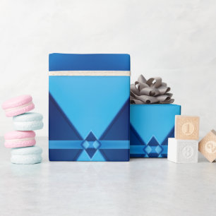 Niedliche zeitgenössische klassische Monogramm-Hoc Geschenkpapier
