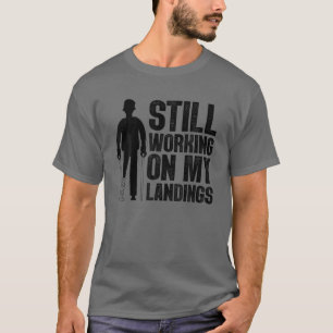 Niedliche zerbrochene Leg Art für Männer Frauen Kn T-Shirt