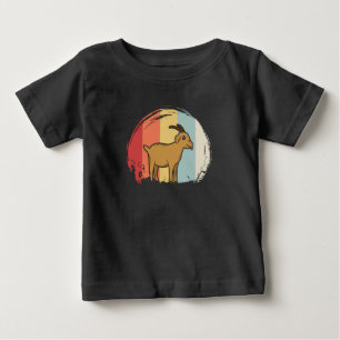 Niedliche Ziegenrückführung Baby T-shirt