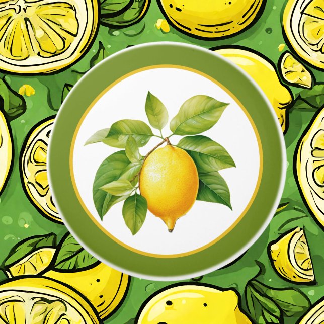 Niedliche Zitronenliebhaber Küche Keramikknauf (Von Creator hochgeladen)