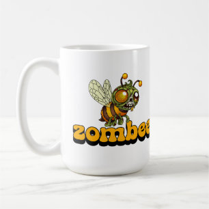 Niedliche Zombie-Biene Kaffeetasse