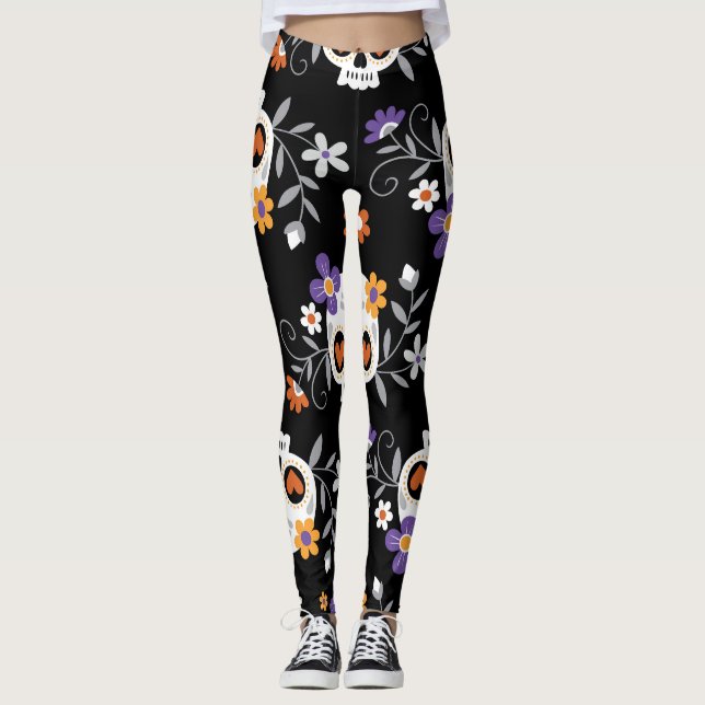 Niedliche Zuckerkullen Leggings (Vorderseite)