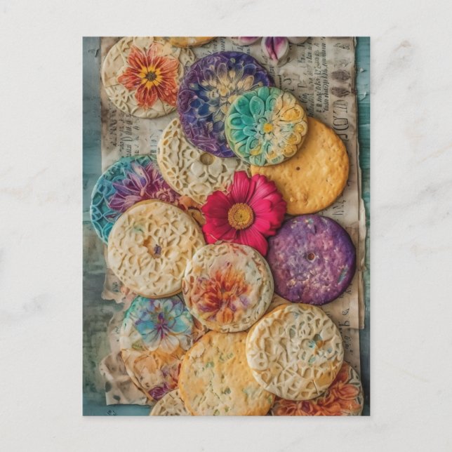 Niedliche Zuckerrüben Postkarte (Vorderseite)