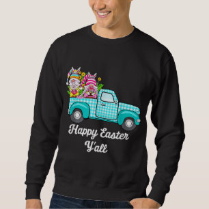 Niedliche Zwerge mit Bunny Oars Egg Jagdfahrzeug O Sweatshirt