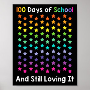 Niedlichen 100 Schultage und immer noch lieben es Poster