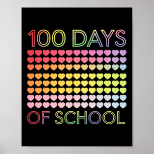 Niedlichen 100 Schultage und immer noch lieben es Poster