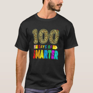 Niedlichen 100 Tage klüger Lehrer oder Student 100 T-Shirt