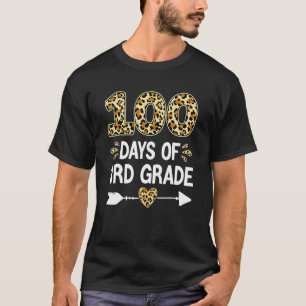 Niedlichen 100 Tage Leopard 3. Stufe 100. T-Shirt