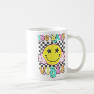 Niedlichen 100 Tage Vibes Smile Gesicht 100 Tage d Kaffeetasse