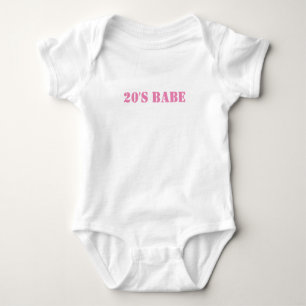Niedlichen 20er Jahre (2020 ist das) babe Funny Ki Baby Strampler