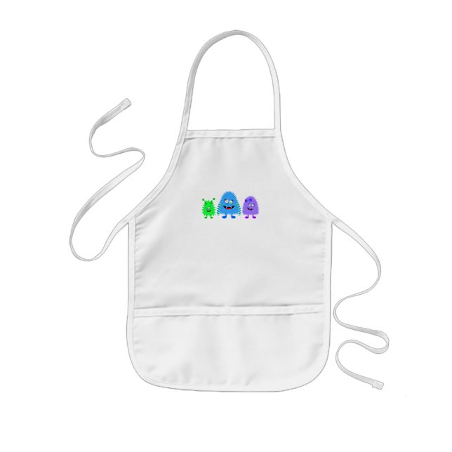 Niedlichen kleine Monster Kinderschürze (Vorne)