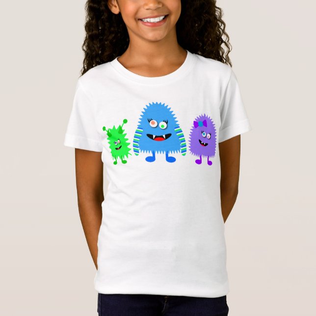 Niedlichen kleine Monster T-Shirt (Vorderseite)
