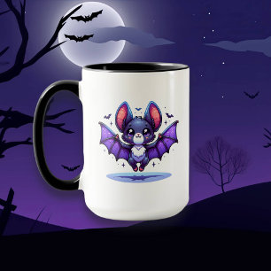 Niedlichen Kokett bin ich Batty für euch Halloween Tasse