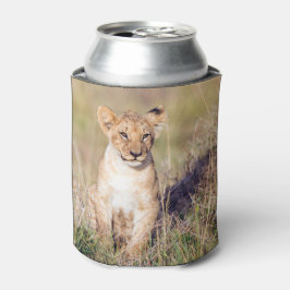 Niedlichen Löwenwürfel in Afrika Foto Dosenkühler