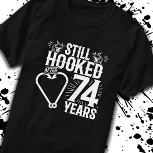 Niedlichen Paare zum 74. Geburtstag Verheiratet 74 T-Shirt
