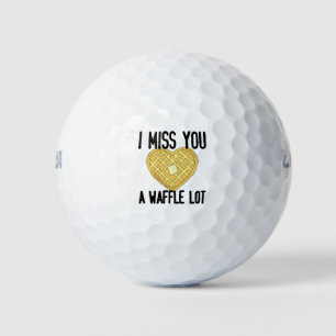 Niedlichen Vermisste Zitate, die ich dir verzeihe, Golfball