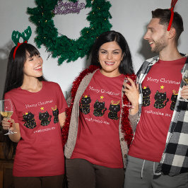 Niedlichen Weihnachtslicht Weihnachten Weihnachten T-Shirt