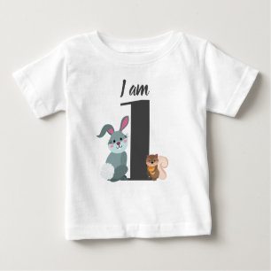 Niedlicher 1. Geburtstag Baby T-shirt