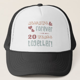 Niedlicher 20. Hochzeitstag Truckerkappe