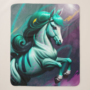 Niedlicher 3D-Spirit-Pony 24 Sherpadecke