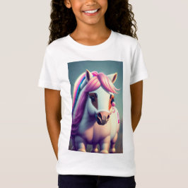 Niedlicher 3D-Spirit-Pony 2 T-Shirt