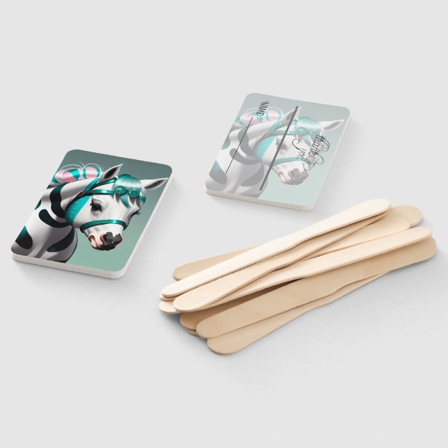 Niedlicher 3D-Spirit-Pony 7 Fächer (Non-assembled)