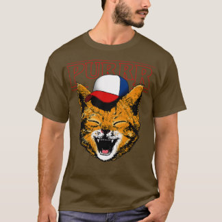 Niedlicher 80er Cat Funny Zitat Meme Geschenk für T-Shirt