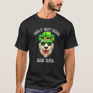 Niedlicher, aber Cooler Hund-Vater, Golden Retriev T-Shirt