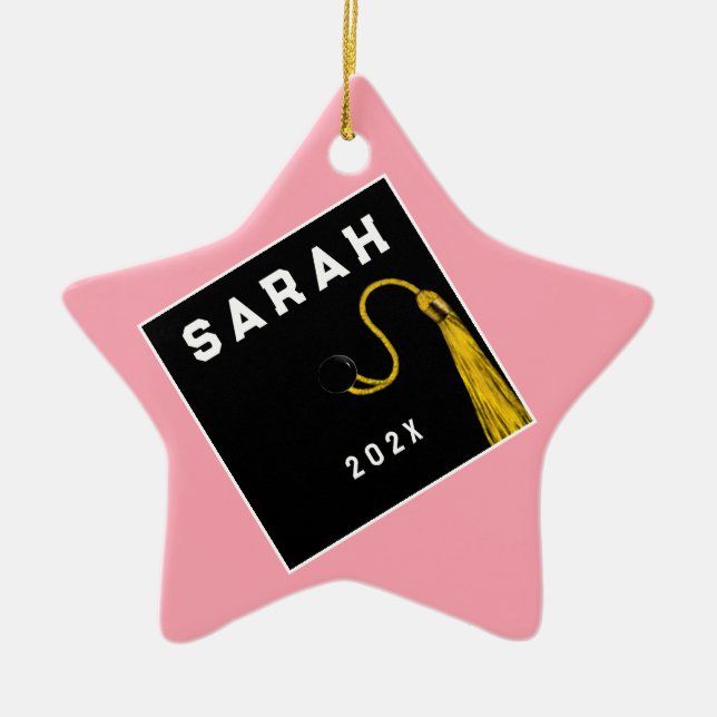 Niedlicher Abschluss Keramik Ornament (Vorne)