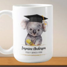 Niedlicher Abschluss Koala personalisiert