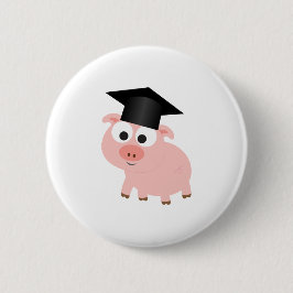 Niedlicher Abschluss Pig Button