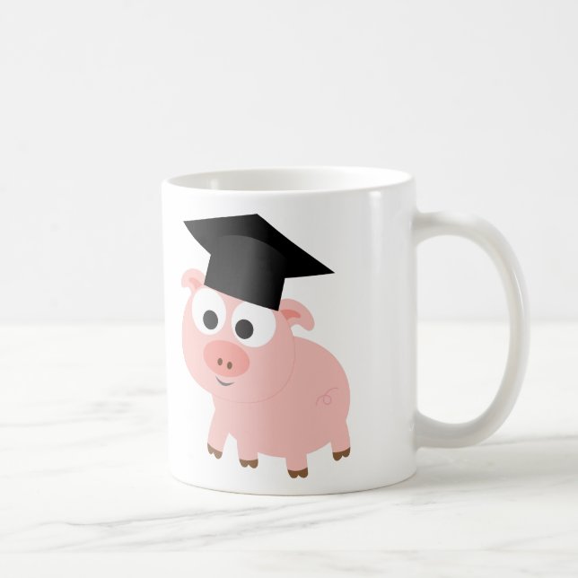 Niedlicher Abschluss Pig Tasse (Rechts)