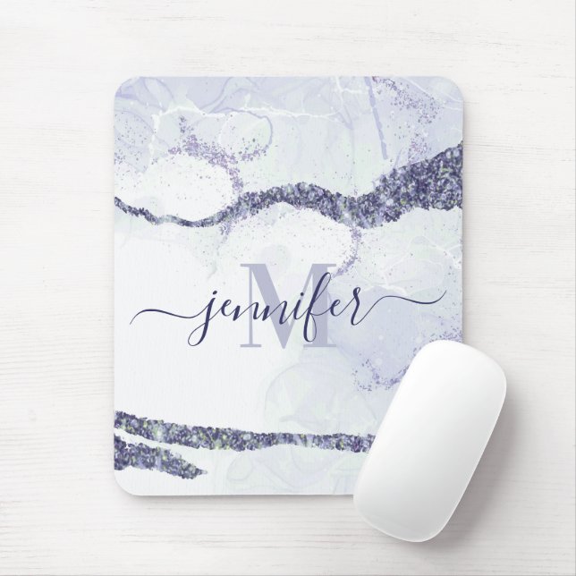 Niedlicher Abstrakter Glitzer Mousepad (Mit Mouse)
