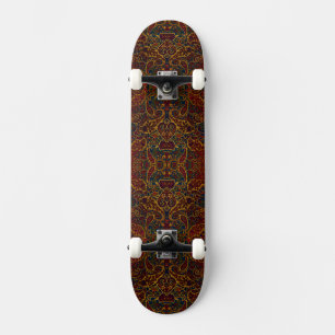 Niedlicher abstrakter Marmor Skateboard