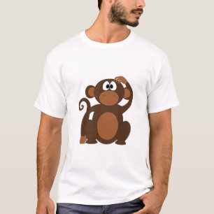 Niedlicher Affe T-Shirt