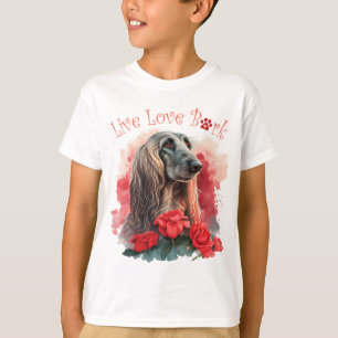 Niedlicher afghanischer Hund T-Shirt