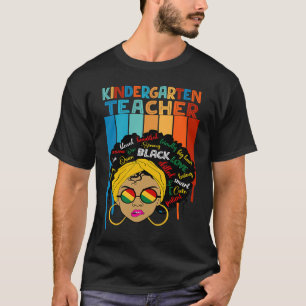 Niedlicher Afro Smart Black History Monat für Kind T-Shirt