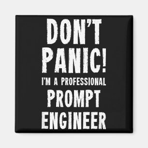Niedlicher Ai-Prompt-Ingenieur Magnet