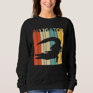 Niedlicher Alligator Safari Sweatshirt