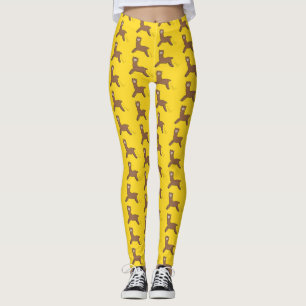 Niedlicher Alpaka-Cartoon Leggings
