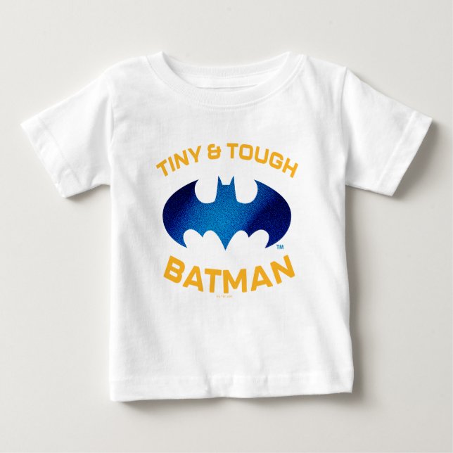 Niedlicher als Niedlich Tiny & Tough Batman Baby T-shirt (Vorderseite)